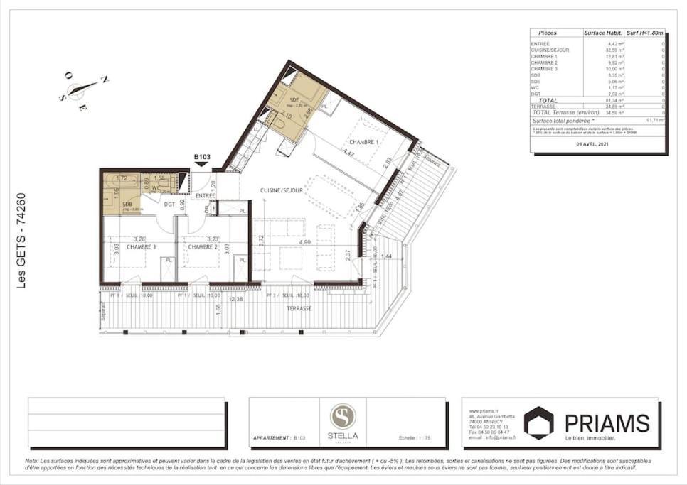 Appartement De Standing Plein Centre Station, 50M Des Pistes Les Gets Esterno foto