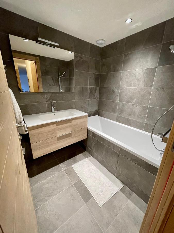 Appartement De Standing Plein Centre Station, 50M Des Pistes Les Gets Esterno foto