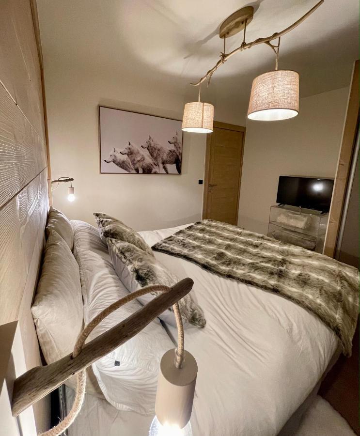 Appartement De Standing Plein Centre Station, 50M Des Pistes Les Gets Esterno foto